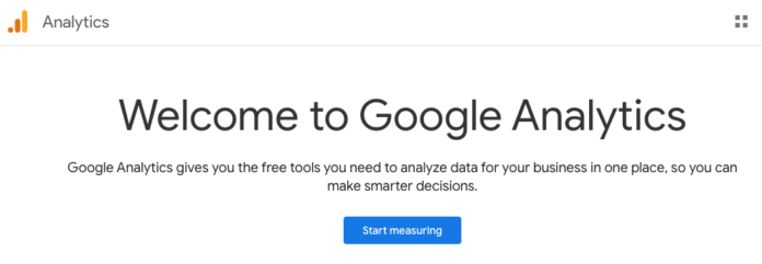 Welcome to Google Analytics